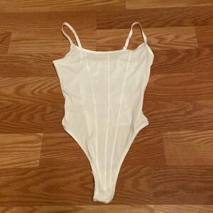 Women’s white bodysuit-size small